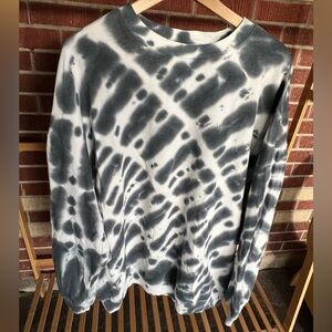 So comfy tie-dye sweatshirt